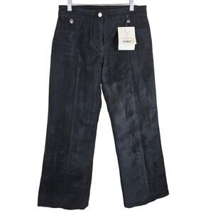 NILS Ski Cordutoy Mallory Quilted LIned Snow Boarding Black Pants Women's 6 NWT